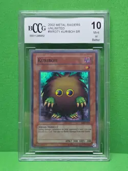 YU-GI-OH! 2002 METAL RAIDERS KURIBOH UNLIMITED MRD-071 BCCG 10 - Image 1