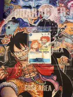 Girl (OP14 Release Event Winner) P-096 One Piece Promotion Cards Foil - Image 1