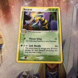 Pokemon Card Beedrill 1/112 Fire Red & Leaf Green Holo Rare 181🔥MP🔥 - Image 1