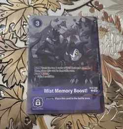 Digimon Card Game Mist Memory Boost! Alternate Art Foil BT8-108 - Image 1