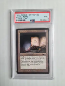 MTG Jalum Tome PSA 9 MINT 1994 Antiquities Vintage Magic Card RARE - Image 2