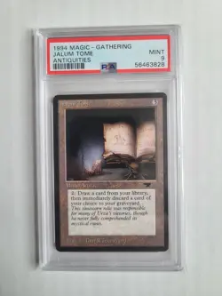 MTG Jalum Tome PSA 9 MINT 1994 Antiquities Vintage Magic Card RARE - Image 3