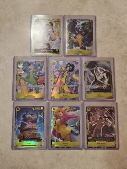 One Piece Egghead Starter Deck (ST-29) Promo Cards x8 English - Image 2