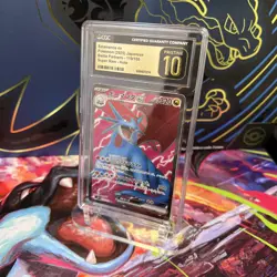 CGC 10 Pristine Salamence ex 119/100 SR Battle Partners sv9 Pokemon Card - Image 1