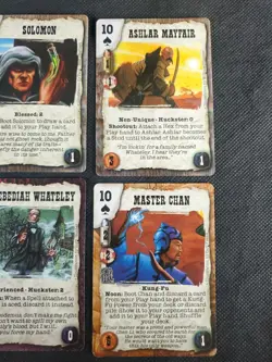 Deadlands Doomtown Boot Hill CCG Card Game Card Lot 10 Ten's Spade Mixed Rare ** - Image 3