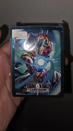 Gogeta Blue Card Sleeves X66 Dragon Ball Masters Premium Anniversary 2025 SEALED - Image 2