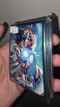 Gogeta Blue Card Sleeves X66 Dragon Ball Masters Premium Anniversary 2025 SEALED - Image 3