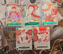 One Piece Card Game - 3rd Anniversary Red Promos Bundle - Image 1