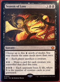 Magic: The Gathering Cards | Season of Loss #112 Bloomburrow - NM - Image 1