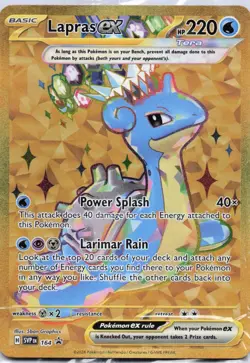 Lapras ex - Promo Holo SV: Scarlet & Violet Promo Cards 164 NM - Image 1