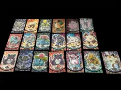 34 Pokemon Topps TV Animation Cards Lot Charizard Raichu Venusaur + More - Image 2