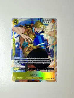 Sanji ST29-004 Parallel Starter Deck Promo One Piece Card English Full Art - Image 1