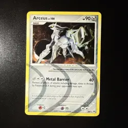 FREE SHIPPING Arceus Lv. 100 AR9 Platinum Holo Rare Pokemon Card TCG - Image 1