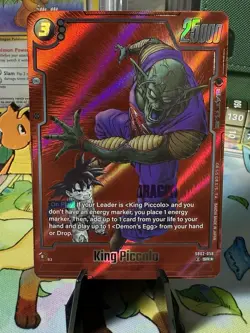 King Piccolo SB02-058 Alternate Art Manga Booster 02 Dragon Ball Card English - Image 1