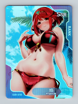 Pyra SSR SSR-018 Senpai Goddess Haven Series 3 Story CCG Anime Card - Image 1