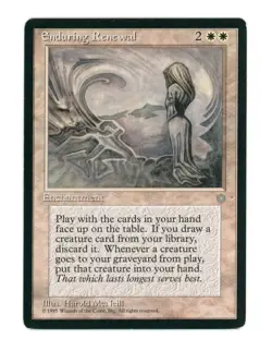 Enduring Renewal - Magic The Gathering MTG - Ice Age - LP - Vintage Rare - Image 1