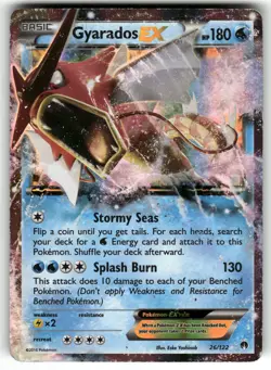 Gyarados EX 26/122 XY - BREAKpoint HP Pokemon Card TCG - Image 1