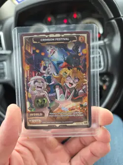 Gamersupps Vcard Crimson Festival - Power 9 Halloween Promo Card - Image 1