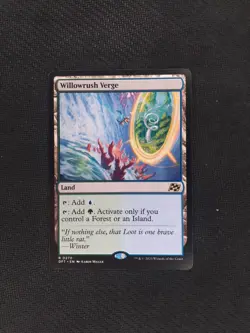 Magic The Gathering Willow Rush Verge Aetherdrift Rare 270 - Image 1