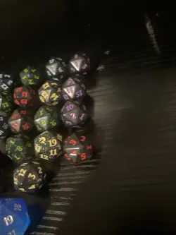 MTG d20 Spindown Dice Lot of 19 Various Sets and Colours - Image 4