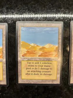 ARABIAN NIGHTS Desert Land MTG Magic the Gathering - Image 3