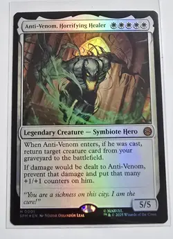 Anti-Venom, Horrifying Healer Marvel's Spider-Man Foil - Image 1
