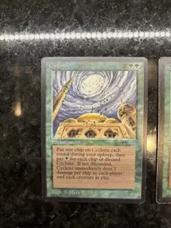 MTG Arabian Nights Cyclone, Stream Of Life, Magnetic Mountain - Image 2