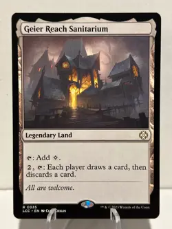 Geier Reach Sanitarium 335 R Commander: The Lost Caverns of Ixalan NM MTG - Image 1