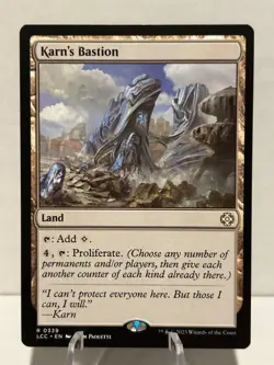 Karn's Bastion 339 R Commander: The Lost Caverns of Ixalan NM MTG - Image 1