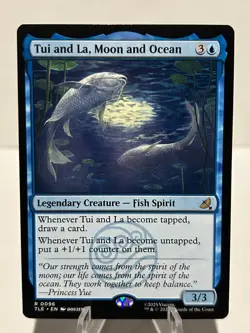 Tui and La, Moon and Ocean 96 R Avatar: The Last Airbender: Eternal-Legal NM MTG - Image 1