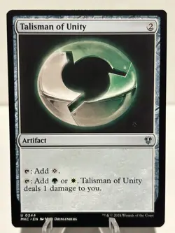 Talisman of Unity 244 U Commander: Murders at Karlov Manor NM MTG - Image 1