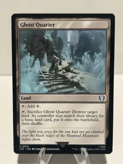 Ghost Quarter 314 U Commander: The Lord of the Rings NM MTG - Image 1