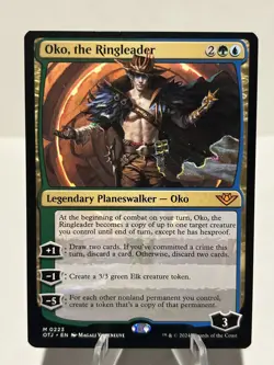 Oko, the Ringleader 223 M Outlaws of Thunder Junction NM MTG - Image 1
