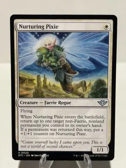 Nurturing Pixie 20 U Outlaws of Thunder Junction NM MTG - Image 1