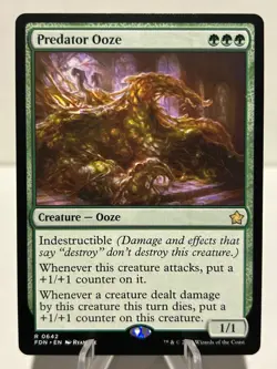 Predator Ooze 642 R Foundations NM MTG - Image 1
