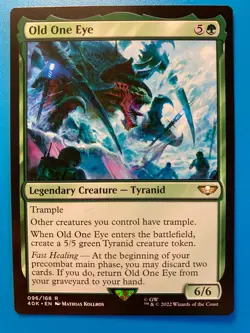 MTG 1x Old One Eye # 96 Universes Beyond Warhammer 40000 Magic Gathering x1 NM - Image 1