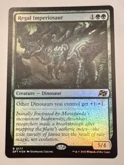 Regal Imperiosaur - 177 - Foil - DFT - NM - MTG Magic the Gathering - Image 1