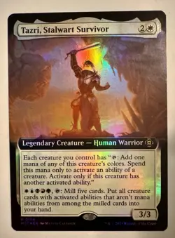 Tazri, Stalwart Survivor Extended Foil :MTG March of the Machine : The Aftermath - Image 1