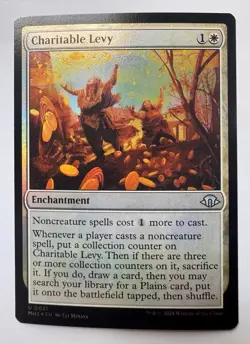 MTG Magic the Gathering Charitable Levy (390/703) Modern Horizons 3 NM FOIL - Image 1