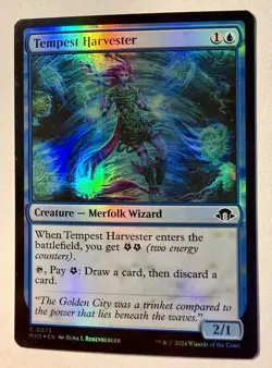 Tempest Harvester (Foil) - Modern Horizons 3 - LP - Common - Creature - MTG MH3 - Image 1