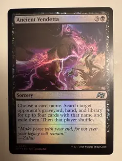 Ancient Vendetta - 75 - Foil - DFT - NM - MTG Magic the Gathering - Image 1