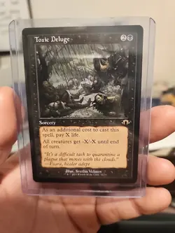 Toxic Deluge Retro Frame Modern Horizons 3 MTG - Image 1