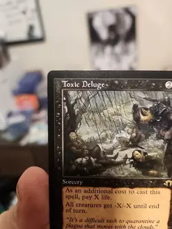 Toxic Deluge Retro Frame Modern Horizons 3 MTG - Image 3