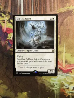 1x Selfless Spirit NM Eng MTG - Commander Legends Baldur's Gate - Image 1