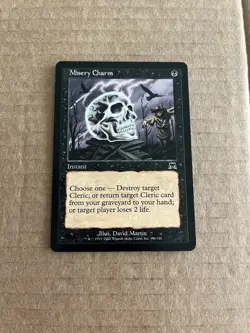 MTG Misery Charm Onslaught 158/350 Regular Common - Image 1