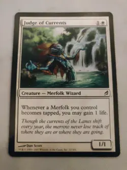 1x Magic the Gathering MTG Judge of Currents (22) Lorwyn NM x1 🐝 - Image 1
