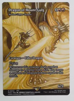 Dragon of Mount Gulg - Ancient Copper Dragon (Showcase) Final Fantasy NM - Image 1
