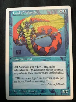 Lord of Atlantis MTG Core Set 5th Edition Regular - Image 1
