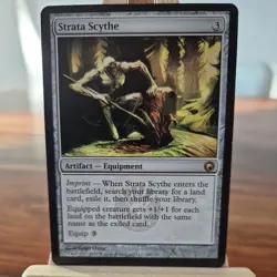 MTG Strata Scythe : Scars Of Mirrodin 206/249 Regular Rare M/NM - Image 1