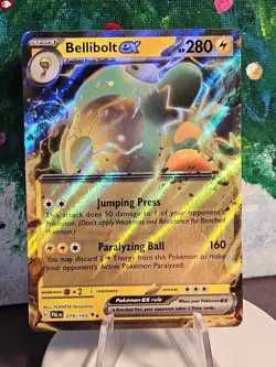 Pokemon TCG - Bellibolt ex 079/193 - Paldea Evolved - Holo - Rare - NM - Image 1